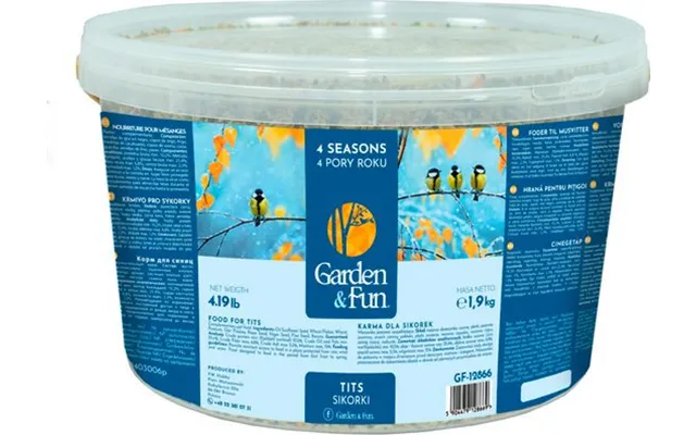 Garden&fun Foder Til Mejser 1,9 Kg