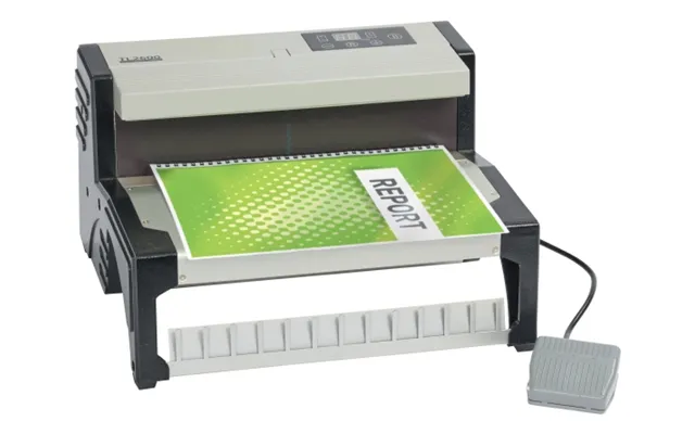Gbc Tl2600 Elektrisk Wire Lukkemaskine Sølv