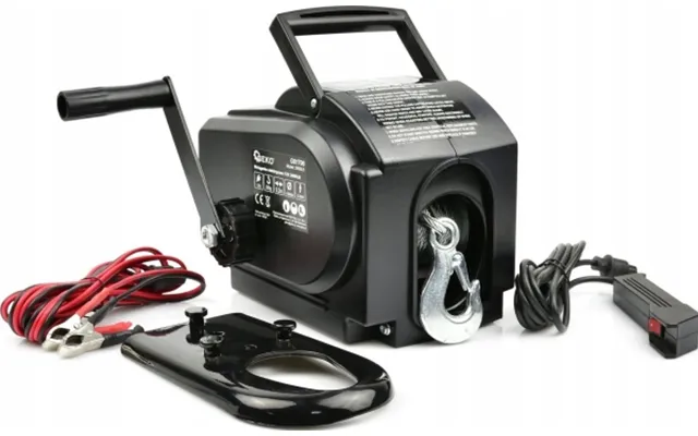 Geko Elektrisk Spil 12v 2000lb 1