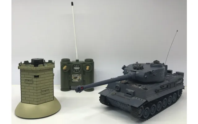 German Tiger Fjernstyret Tank 1 28 Vs Fort 40mhz