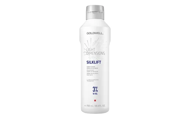 Goldwell Cream Peroxide For Gentle Hair Lightening Light Dimensions Silklift 3 Conditioning Cream Developer 750 Ml