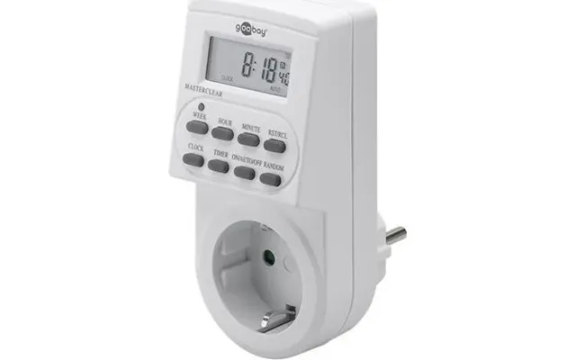 Goobay 51277 - Daglig Ugentlig Timer