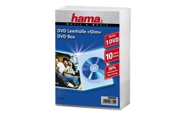Hama - Lager Cd Dvd Slim Jewel Taske