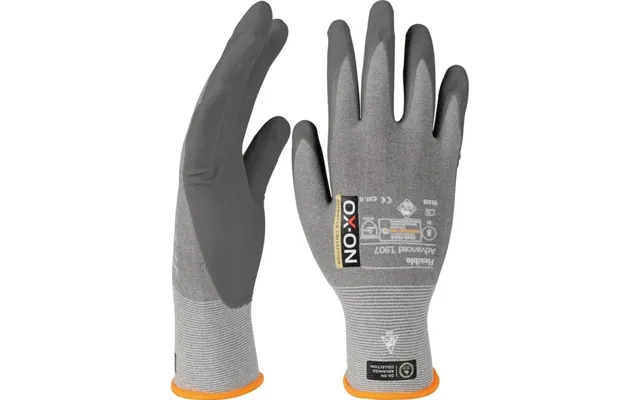Handsker Ox-on Flexible Advanced 1907. Ekstremt Slidstærk - Esd Godkendt