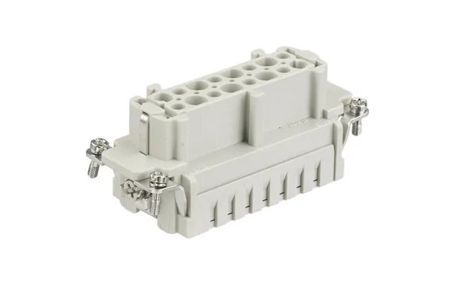 Harting 09330102716 Tilslutningsindsats Han E 10 Pe Clipstrækfjeder 1 Stk