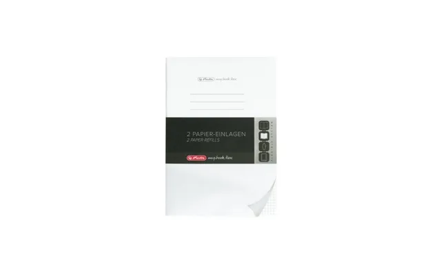 Herlitz Refill Flex A4 2x40 Ark I Kvadrat Fsc Mix