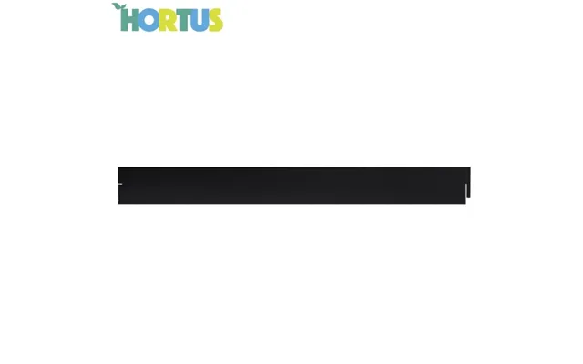 Hortus Metal Bedafgrænser Galvaniseret Sort Pulverlakeret 210-531