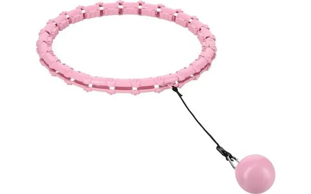 Hula Hop Light Pink Med Udstikkere Og Vægtklapper