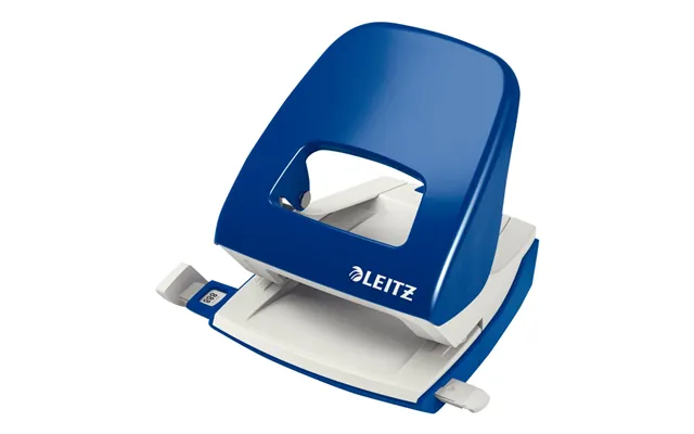 Hulapparat Leitz 5008 Blå 2-huls M Skinne Til 30 Ark