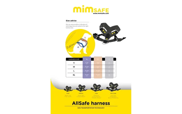 Hundesele Mimsafe Allsafe - Medium