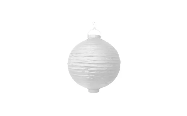 Hvid Led Lanterne - 20 Cm