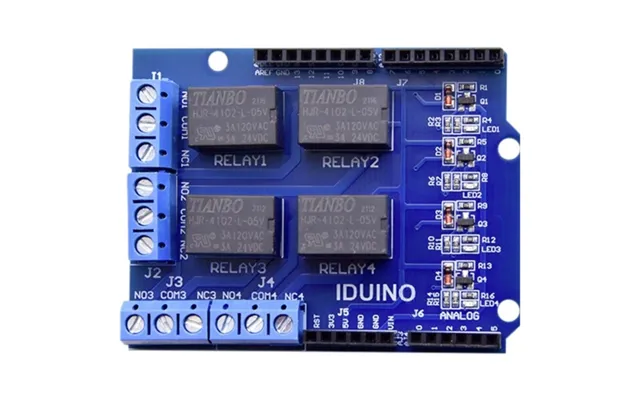 Iduino Me606 N A Shield Passer Til Arduino 1 Stk