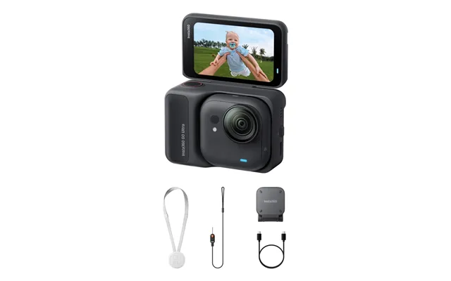Insta360 Go Ultra Standard Black - 4k Ultra Hd