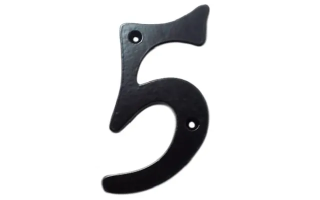 Jetworld Husnummer 5 Gb-2531 5 105x65 Mm Sort