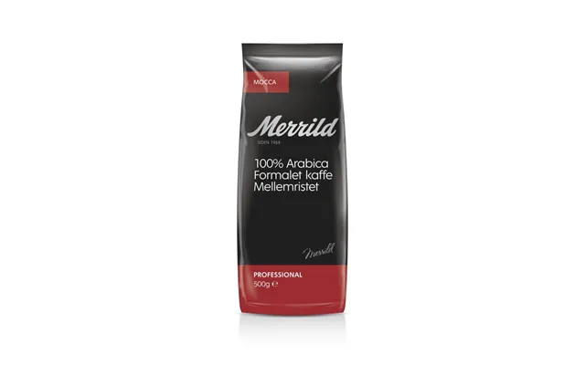 Kaffe Merrild Mocca 500g Pose - 500 Gram Pr. Pose X 16 Poser