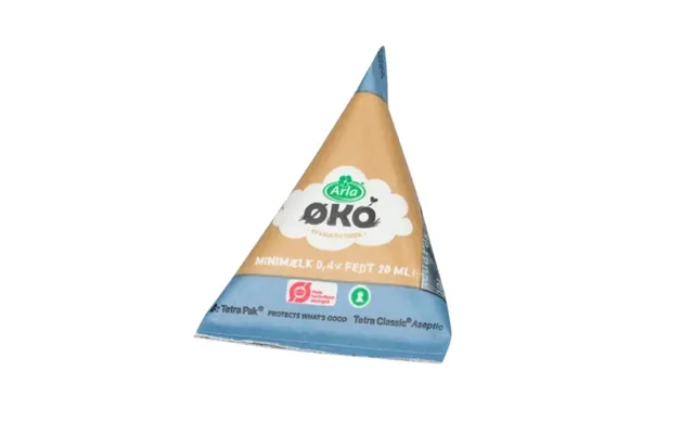 Kaffemælk Arla Økologisk Minimælk 0,4% - 100 Stk.