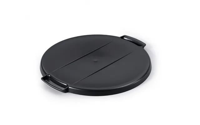 Låg Durable Durabin Lid Round 40l Sort