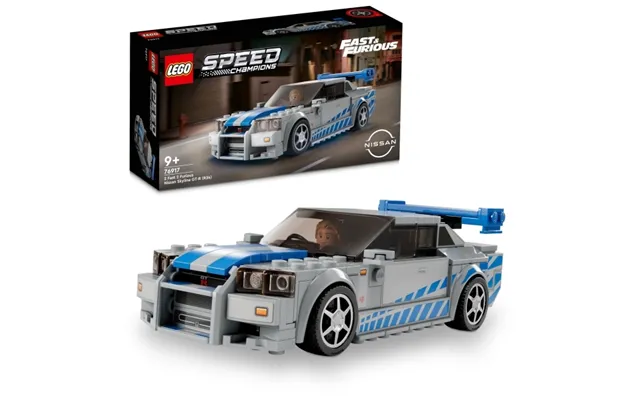 Lego Speed Champions 76917 2 Fast 2 Furious Nissan Skyline Gt-r R34