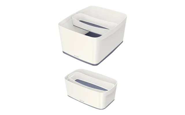 Leitz Mybox Long Organiseringsbakke, Til Opbevaring Hvid - 4 Stk