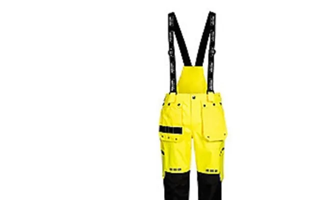 Lyngsøe Regnbukser Xl - Åndbar Hi-vis Gul Regnbukser I Slidstærk Kvalitet