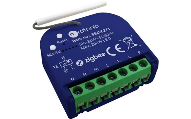 Lysdæmper Box Dimmer Zigbee G2 - 200w Led 230v Med Push Dæmp