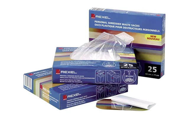 Makulatorposer Rexel As1000, Plast, 115 Ltr. - 100 Stk.