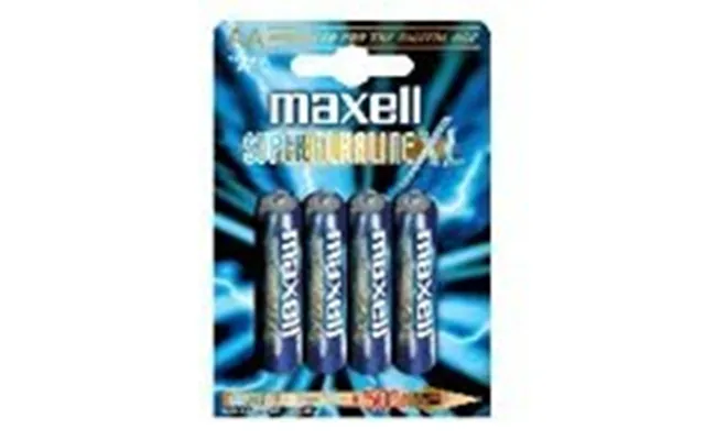Maxell Alkaline Aa Lr06 Premium Batteri - 4 Stk.