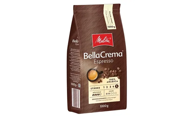 Melitta Bellacrema Espresso Kaffebønner - 1000 G.
