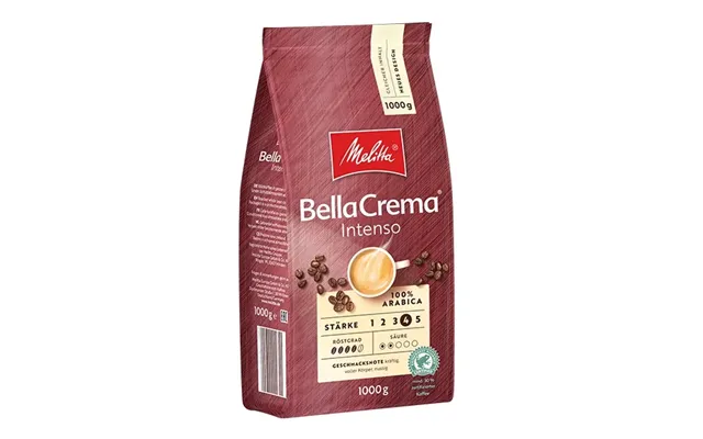 Melitta Bellacrema Intenso Kaffebønner - 1000 G.