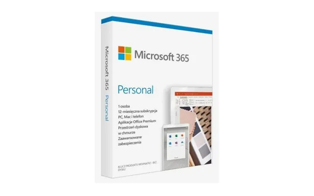 Microsoft 365 Personal - Bokspakke 1 År