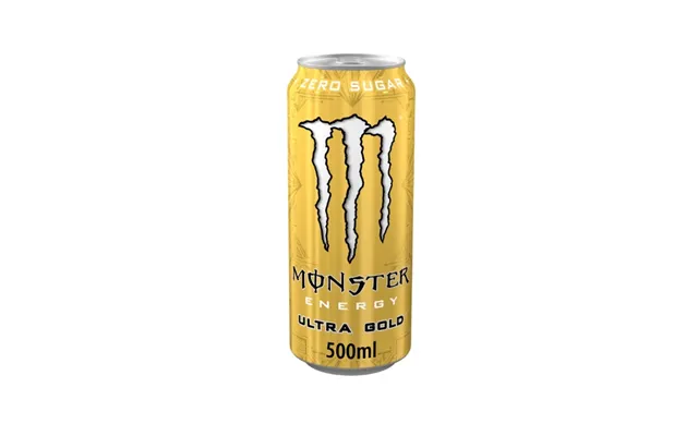 Monster Energy Ultra Gold Zero Sugar 50 Cl Dåse - 24 Stk.