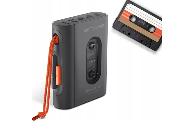 Muse Bærbar Kassetteafspiller M-132 Wm Bluetooth Usb-forbindelse
