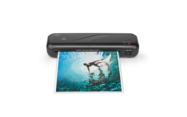 Nedis Lami112bk4 Laminator Varmlaminator 230 Mm Min Sort