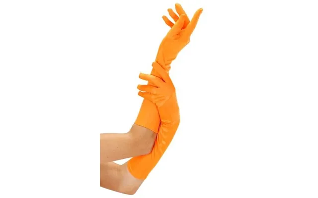 Neonorange Lange Handsker