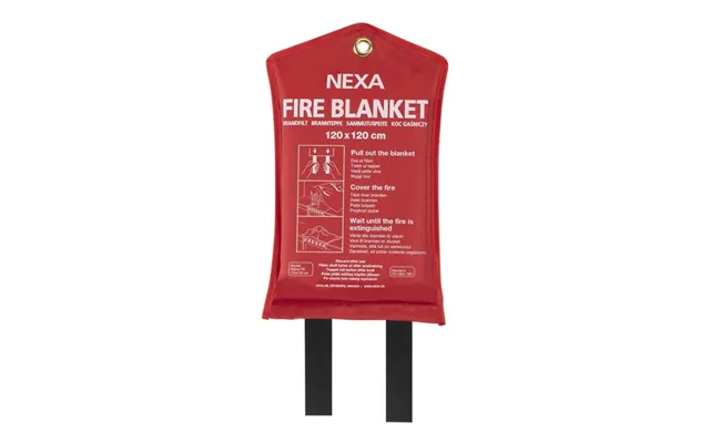 Nexa Brandtæppe 120x120cm Silikone Fbs-120