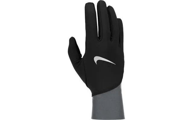 Nike Løbehandsker Til Mænd Pacer Midweight Sort Grå N1010535018 L
