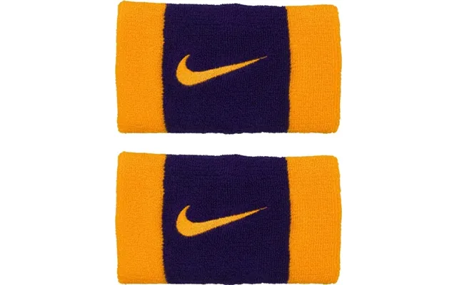 Nike Swoosh Doublewide-armbånd I Lilla Og Gul N0001586730
