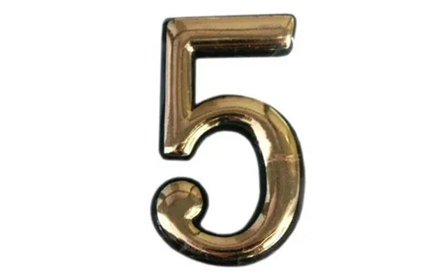 Okko Door Numbergold 5 Plastm