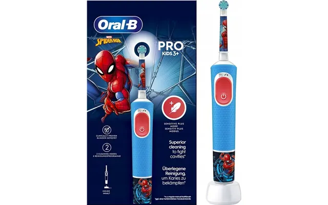 Oral-b Vitality Pro 103 Kids Spiderman Elektrisk Tandbørste