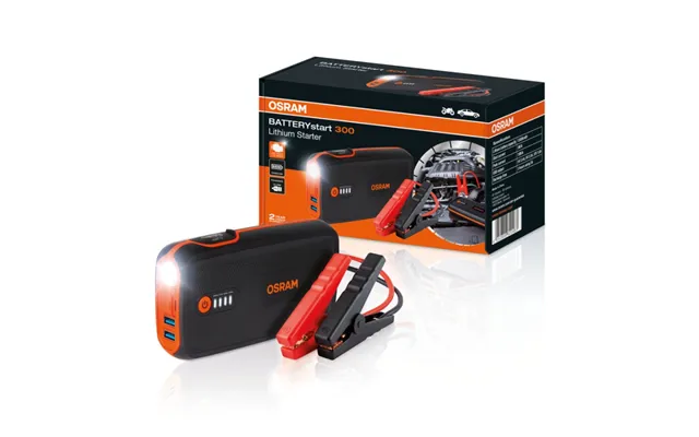Osram Batterystart 300 Jump Starter - 12v