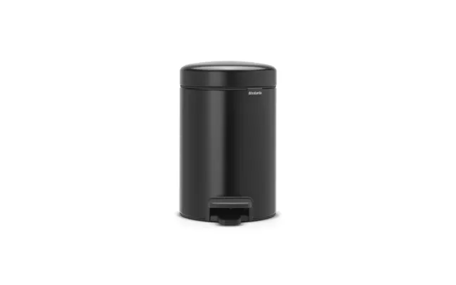 Pedalspand Brabantia Newlcon 3 Ltr. Mat Sort