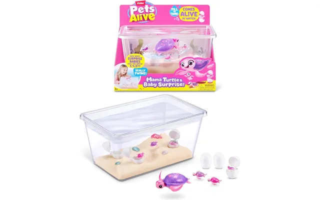 Pets Alive Mommy Turtle Surprise - Dreng Pige