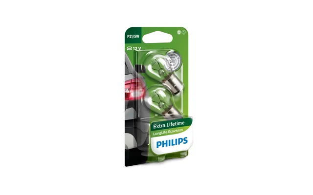 Philips Longlife Ecovision 21 5w 12v - Sæt