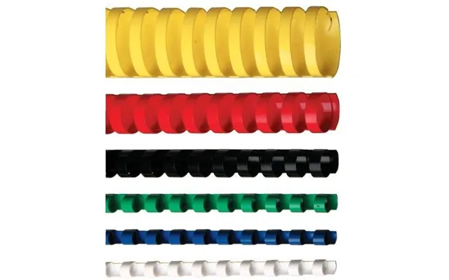 Plast Rygge Til Indbinding 6 Mm Sort Ib06cza