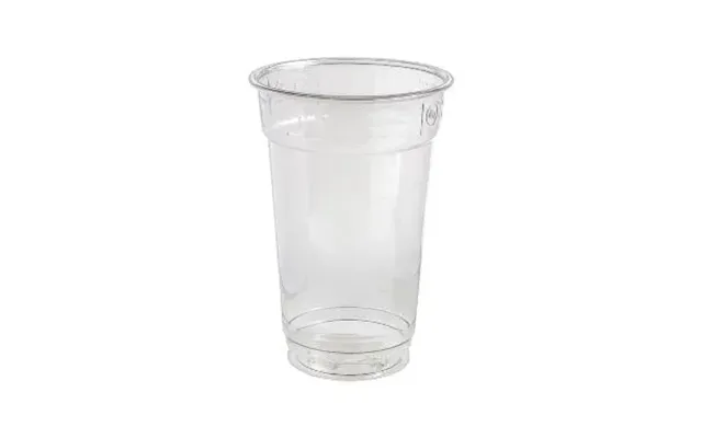 Plastglas 25 Cl Ø78 Mm Eu320 Rpet Klar, 50 Stk Pose - 50 Stk