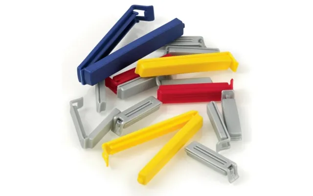Plastklemme Twixit 15 Stk Á 6 Cm Og 5 Stk Á 11 Cm. Pp - 20 Stk