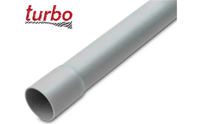 Plastrør Stiv, Pvc 16 Mm Grå Med Muffe 3 Meter - 3 Meter
