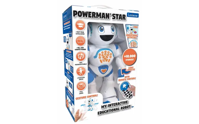 Powerman Interaktiv Robot Dansk
