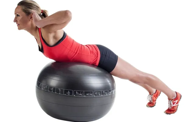 Pure2improve Exercise Ball Juodas 75 Cm