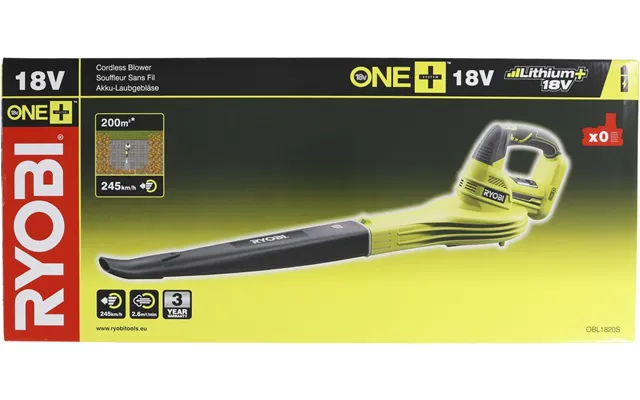 Ryobi Obl1820s Løvblæser - 18v